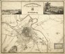 MJG AH 2961.jpg - <em>Plan Jeleniej Góry z panoramami miasta od zachodu i północy, Eduard Sachse, 1832-1842, litografia, MJG AH 2961</p> <p></em>